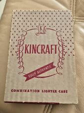 Kincraft combination lighter for sale  WORKINGTON