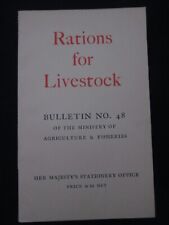 Rations livestock ministry for sale  WORKINGTON