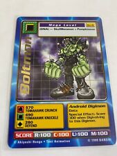 Original 1999 Bandai Digimon Digi Battle 1st Edition / UL Booster (Bo) Card Pick for sale  Shipping to South Africa