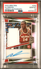 2022 Panini Spectra AJ Griffin Rookie Jersey Autographs /199 - PSA 10 for sale  Shipping to South Africa