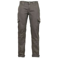 Mens Motorcycle Cargo Trouser lined with Kevlar 34/32 6 pockets Grey , used for sale  ILFORD