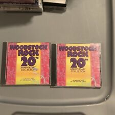 Woodstock Rock 20º Aniversário Coleção 2 Discos CD Conjunto RARO OOP! W4 comprar usado  Enviando para Brazil