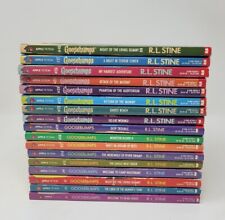 Lote de 18 livros Goosebumps primeiras impressões escolásticas 1992-1996 R.L. Stine comprar usado  Enviando para Brazil