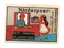 Werbemarke vignette kinderpost gebraucht kaufen  Hamburg