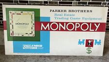 Juego de mesa Monopoly Parker Brothers 1973 vintage segunda mano  Embacar hacia Argentina