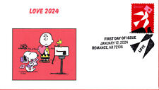 SNOOPY, Peanuts, Love 2024, Charlie Brown, Caixa de Correio, usado comprar usado  Enviando para Brazil