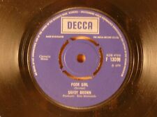Savoy Brown Poor Girl/Master Hare Importado do Reino Unido Blues Rock, Hard Rock 1970 Decca, usado comprar usado  Enviando para Brazil