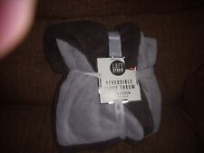 Reversible teddy throw for sale  NEWTON AYCLIFFE