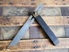 Vintage 10" Rosewood & Brass Sliding T Bevel Woodworking Too Like Stanley, used for sale  Shipping to South Africa