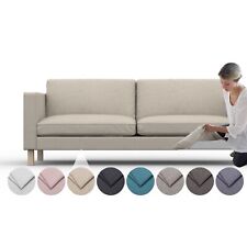 Capa confortável para sofá Karlstad 3 lugares - Misturas de cashmere tecido à prova de derramamento comprar usado  Enviando para Brazil
