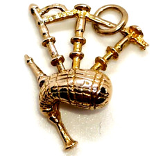 Bagpipes charm fob for sale  Shipping to Ireland