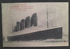 Rare White Star Line RMS Olympic - Titanic Sister Ship Postcard for sale  Shipping to Ireland