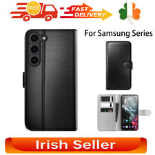 Leather Case Cover Protective Phone Case Classic Series Folio For Samsung Galaxy, używany na sprzedaż  Wysyłka do Poland