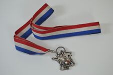 Medalha de prata francesa vintage prêmio corredor competição esportiva 1997 10 km comprar usado  Enviando para Brazil