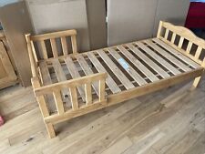 Pine toddler bed for sale  DUNSTABLE