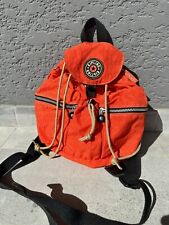 KIPLING ANOS 90 RARA LARANJA VINTAGE MOCHILA FUNDAMENTAL/BOLSA MOCHILA comprar usado  Enviando para Brazil