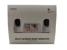 VAVA - Monitor de bebê Split View 5" 720P com 2 câmeras - Branco comprar usado  Enviando para Brazil