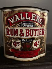 Wallers rum butter for sale  WARE