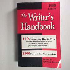 Writer's Handbook 1998 Edition Paperback Edited by Sylvia K. Burak for sale  Shipping to South Africa