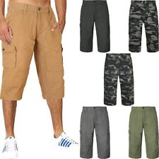 Men's GAP Plain Shorts Cargo Combat Casual Summer Cotton Pockets 3/4 Pants 598 myynnissä  Leverans till Finland
