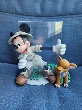 Disney Animal Kingdom Safari Mickey & Lion Portafotos Marco Estatuilla Estatua segunda mano  Embacar hacia Argentina