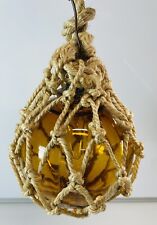 Amber glass rope for sale  WISBECH