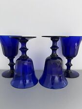 Blue wine glasses for sale  WARE