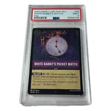 Relógio de bolso 2023 Disney Lorcana EN 1 folha White Rabbit's #68 PSA 9 comprar usado  Enviando para Brazil