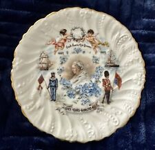 Plate celebrating queen for sale  CROMER