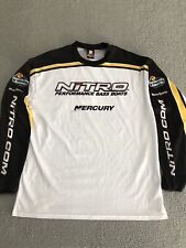 Savi Customs Jersey Mens XL Nitro Performance Bass Boats Fish Tournament Shirt, used for sale  Shipping to South Africa