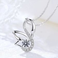 Crystal swan pendant for sale  BARNSLEY