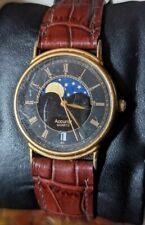 Mens accurist moonphase for sale  HERNE BAY