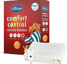 Silentnight Comfort Control Electric Blanket  Single  Bed Heated Sheet z463 for sale  Shipping to South Africa