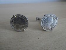 Sixpence cufflinks for sale  THATCHAM