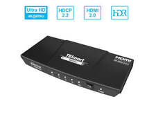 Usado, El divisor HDMI TESmart 1x4 admite 4K@60Hz HDCP 2.2 segunda mano  Embacar hacia Argentina