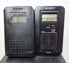 RARA SONY ICF-M1W Radio de Bolsillo Portátil FM/AM con Estuche - ¡ENVÍO RÁPIDO! 🙂✅ segunda mano  Embacar hacia Argentina