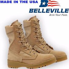 Genuine US Army Belleville 340 Desert Hot Weather Flight / Combat Boots, used for sale  Shipping to South Africa
