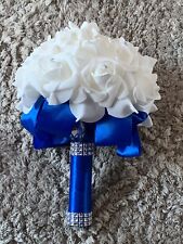 Blue white bridesmaid for sale  MANCHESTER