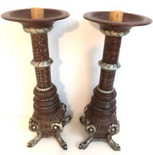 Metal pedestal candle for sale  Clemmons