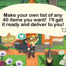 QUAISQUER 40 itens! Móveis, faça você mesmo, qualquer coisa! Ver informações - Animal Crossing:New Horizons comprar usado  Enviando para Brazil