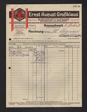 Braunschweig rechnung 1928 gebraucht kaufen  Leipzig