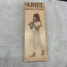 Ariel soprano recorder for sale  Shipping to Ireland