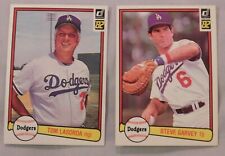 1982 Donruss Los Angeles Dodgers cartão de beisebol escolha um comprar usado  Enviando para Brazil