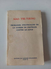 Problèmes Stratégiques Mao Tse-Toung em francês 1964 comprar usado  Enviando para Brazil