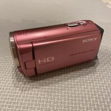 Used, SONY HD Video Camera Handycam 2.23MP 350x Zoom Magnification CX270V Pink for sale  Shipping to South Africa