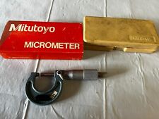 Mitutoyo micrometer 25mm for sale  RIPLEY