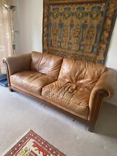 Leather sofa for sale  WOKING