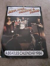 Beatles 1984 calendar for sale  KETTERING