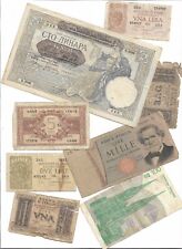 Antiche rare banconote usato  Bovalino