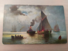 Postkarte lithographie dampfsc gebraucht kaufen  Thedinghausen